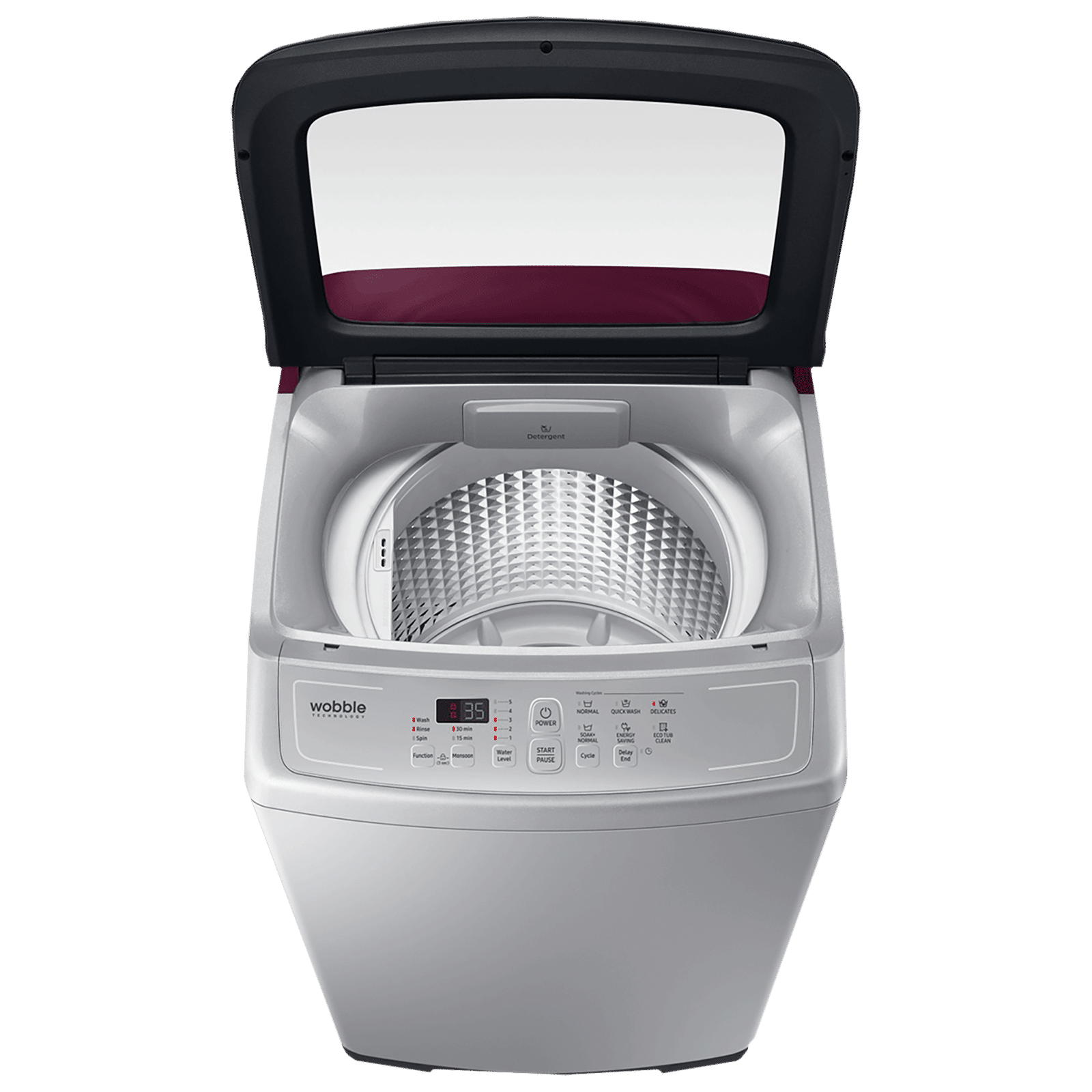 Buy Samsung 65 Kg Fully Automatic Top Load Washing Machine Wa65a4022fstl Magic Filter 7389